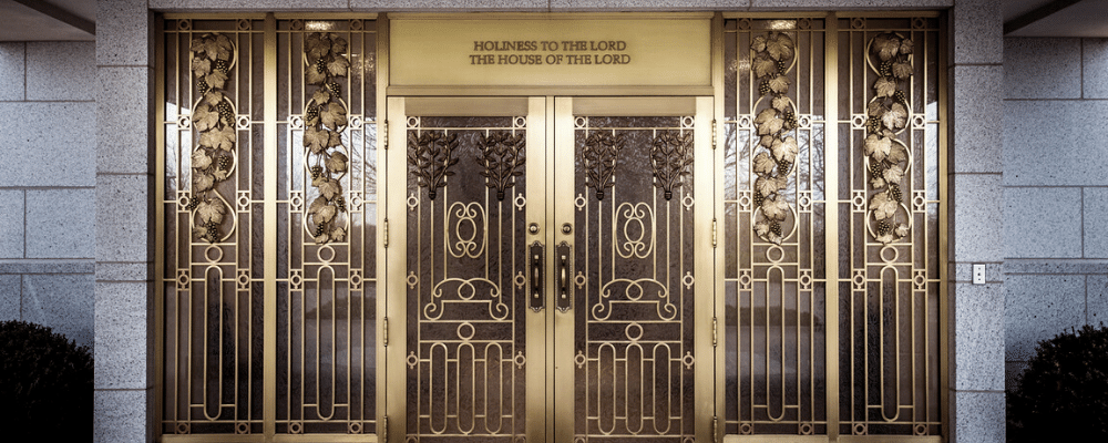 Temple doors